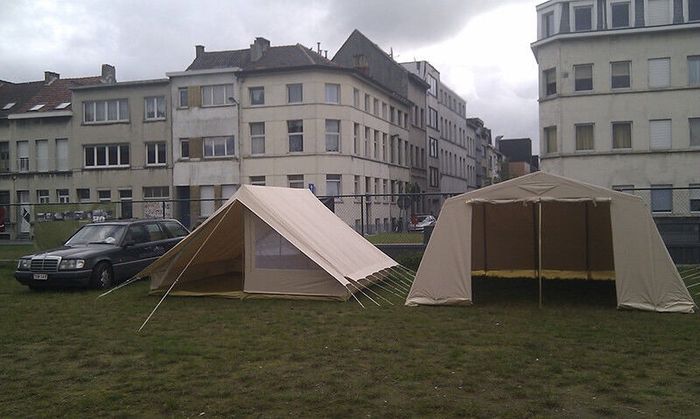 Patrol Deluxe Full Canvas Bell Tent 12 Person