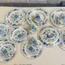 Beautiful Masons Patent Ironstone Fourteen Pieces in the Regency Pattern, Condition Issues, Suitable only for Display or Crafts Such as Jewellery or Mosaic Making Image 2