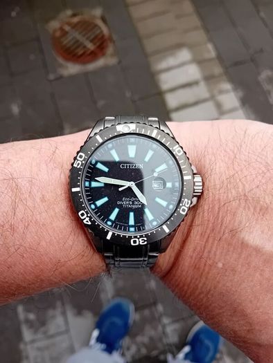 Citizen royal marines limited edition solar mans watch