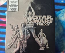Star Wars Trilogy Box Set DVD First Remastered Featuring 4 Discs.
