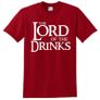 The Lord of the drinks T-shirt tee top shirt great for stag parties Image 4