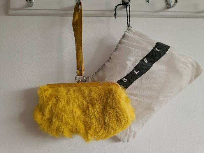 Sisley Rabbit Fur Bag