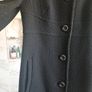 Oasis wool tweed classic black winter coat S 8 Dry cleaned Image 3
