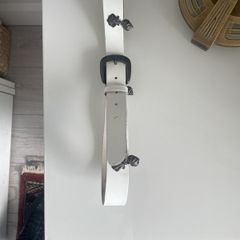 Vintage French White Shells Belt
