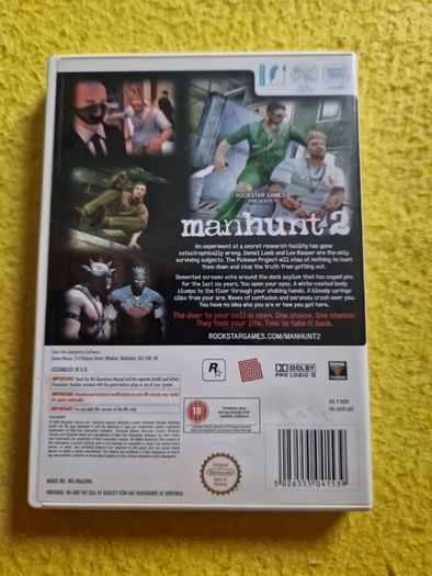 Manhunt 2 Nintendo Wii games Original