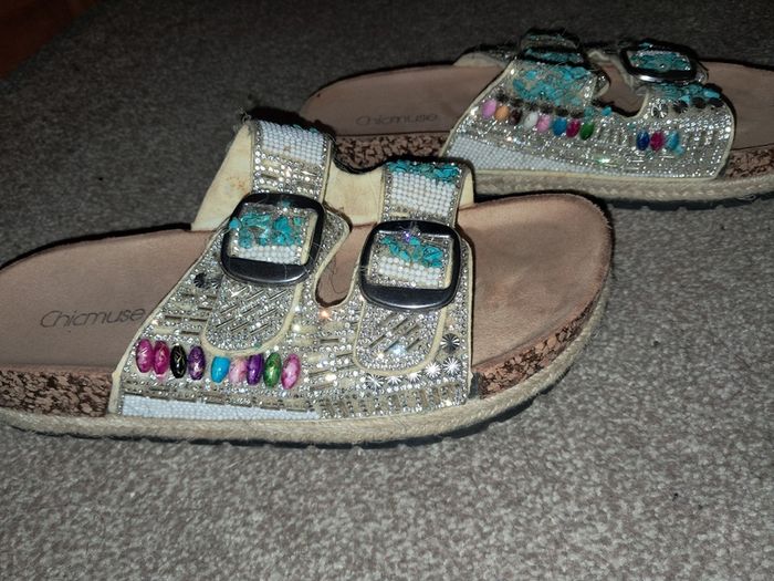 Jewelled Sandals