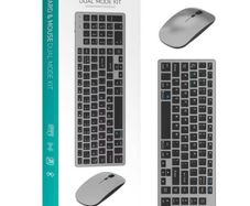 Brand New COTECi Slim 2.4G BT Wireless Keyboard Mouse Combo 102 Keys Rechargeable  Office Keyboard Mouse Set