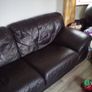Leather,2seater couch Image 4