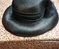 Elegant teal hat