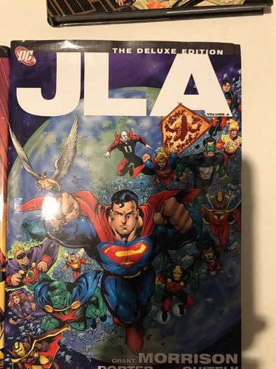 JLA Deluxe Volumes 1,3&4 Hardcover (Rare Out of print)