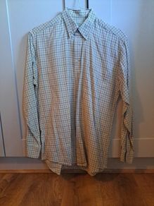 st michael long sleeve check shirt