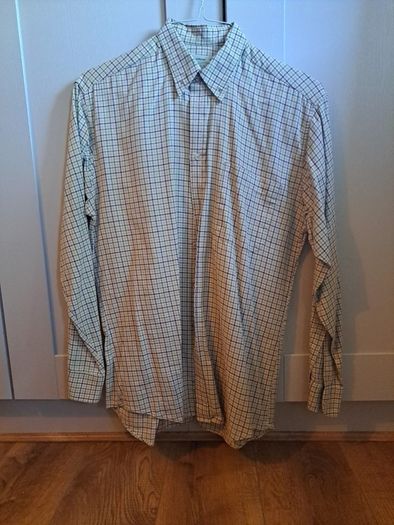 st michael long sleeve check shirt