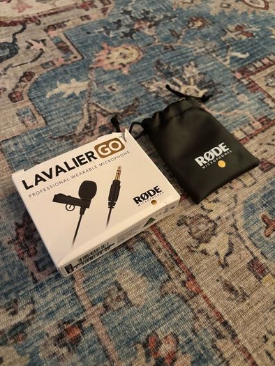 RODE Lavalier GO Professional Lavalier Microphone,  Excellent Condition