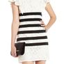 BNWT - BCBGMaxAzria White Renata Lace Silk Dress UK 10-12 Image 3