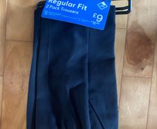 Navy school pants size 7-8 2 pack unopened