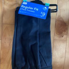 Navy school pants size 7-8 2 pack unopened