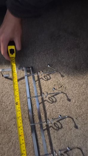 over-the-door hook rack