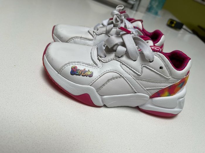 Puma girls runners Barbie limited addition