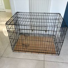 Large dog cage