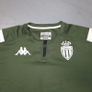 AS Monaco (L) Sweatshirt Jersey Jumper Pullover Shirt France Ligue 1 Monte Carlo French Kappa Gara Large Sweatshirt  Jumper Pullover Green Large  Half Zip Image 2