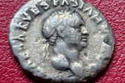Roman Empire, Vespasian, 70 CE,  AR (silver) denarius