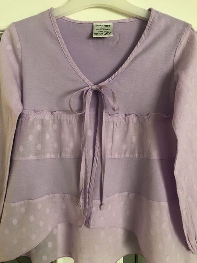 Keedo lilac cardigan age 7-8