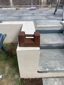 20 kg cast iron calibration weight