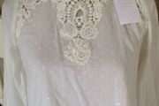 Bnwt Zara Cream Top Size Xs
