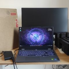 Lenovo LOQ 15IAX9 Gaming Laptop RTX 4050 , i5-12450HX , 24GB RAM - Warranty 2028, Like New