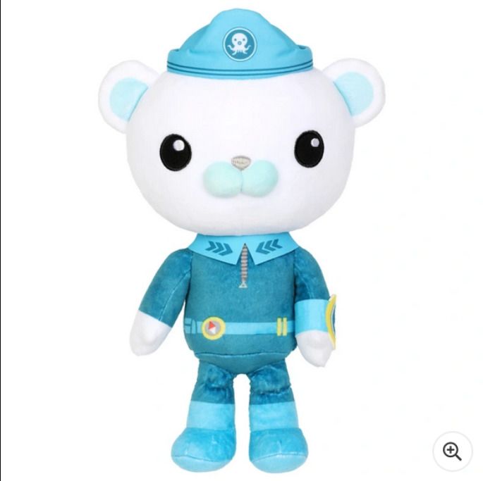 Octonauts Above & Beyond Sound Effects Plush Captain Barnacles Toy
