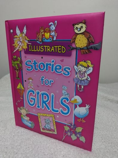 Illustrated Stories For Girls Hardback Story Book