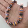 Antique Venetian Style Trade Glass Beads Necklace Image 7