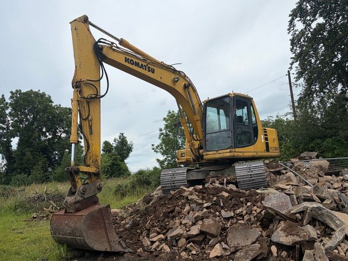130 komatsu excavator