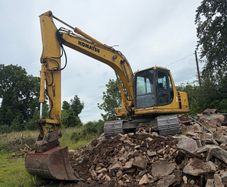 130 komatsu excavator