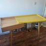 Ligne Roset Desk by Thibault Desombre Mustard Finish | Designer Piece Image 7
