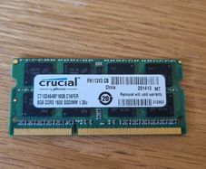 Crucial 8gb Ddr3 1600 Sodimm