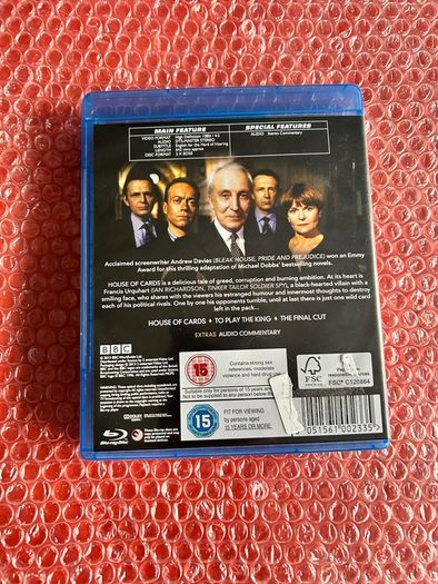 House of Cards Trilogy 3 disc Blu ray