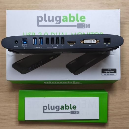 Dual Monitor Docking Station