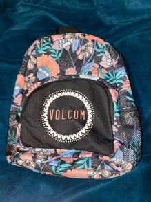 Volcom floral backpack