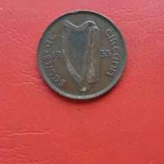 Irish Free State. 1933 Farthing.  Good condition!
