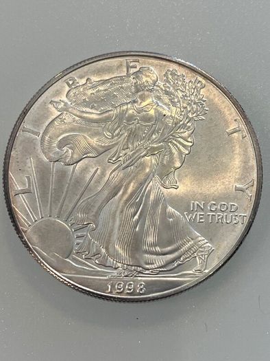 Silver 1998 US Dollar Coin for Sale