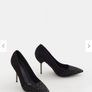 Black High Heels with silver details, Mohito, size 6/39, BRAND NEW Image 2