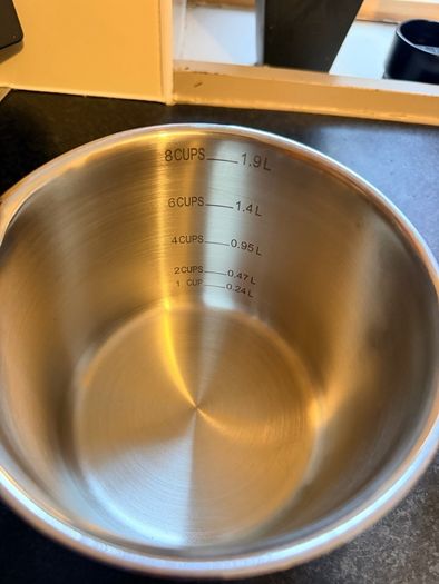 Jaz Stainless Steel Pot 1.9L with glass lid