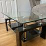 Glass coffee table Image 2