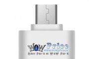 4756 White Usb To Type C Adapter / OTG Converters For Android Mobile