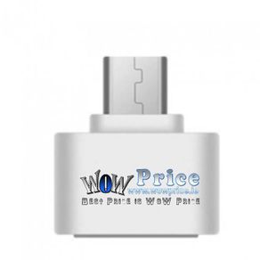 4756 White Usb To Type C Adapter / OTG Converters For Android Mobile