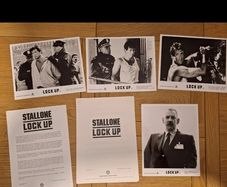 1989 Lock Up Press Kit Stallone