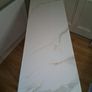 Modern Console Table Marble and Gold Effect Image 3