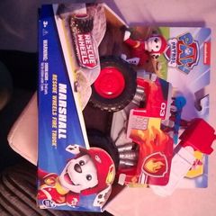 Paw patrol , Marshall rescue wheels