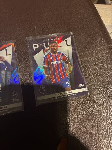Topps Premier League 2025/26 Premier Pull Ultra Limited Edition Trio